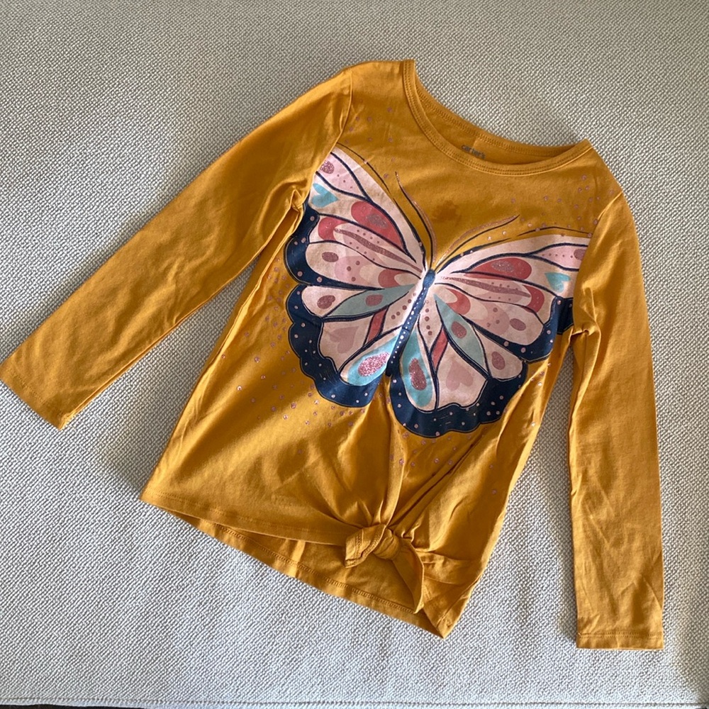 Carter’s Butterfly Long Sleeve Tee